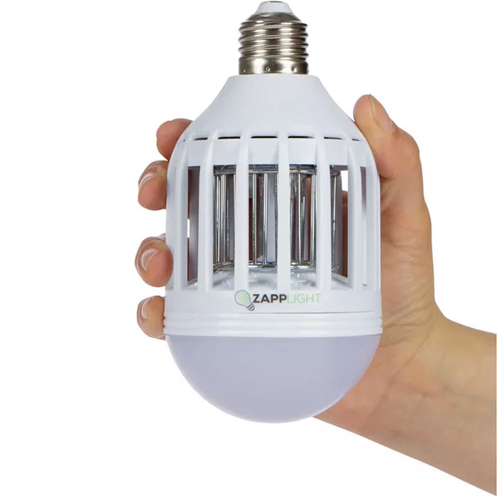 Λάμπα LED & Ηλεκτρικό Εντομοκτόνο 3 Λειτουργιών 2 σε 1- Εντομοπαγίδα Κουνουπιών